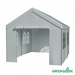 Тентовый шатер-ангар Green Glade 3034 3х4х3,1/2м белый (полиэстер)