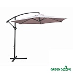 Уличный зонт Green Glade 6002 (диаметр 3 м) серый 6 спиц